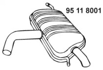 Амортизатор EBERSPÄCHER 95 11 8001